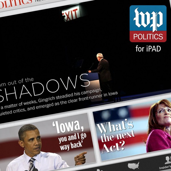 Washington PostPolitics for iPad